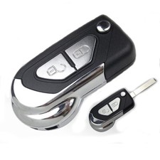 Fit Citroen DS3 2009 - 2017 2 Button Remote Flip Blade Key Fob Case GB