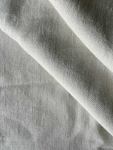 Off white linen blend - , luxury