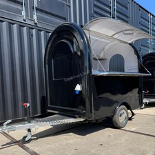 Black Mini Food Trailer For