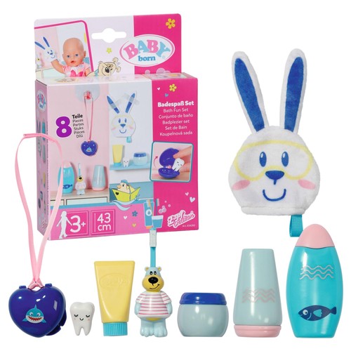 Baby born bath fun set - born,