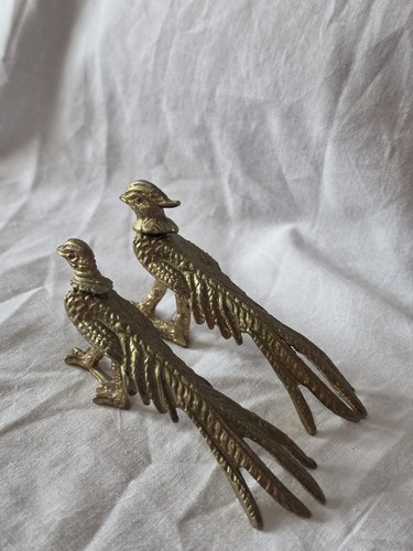 Vintage pair brass - pair,