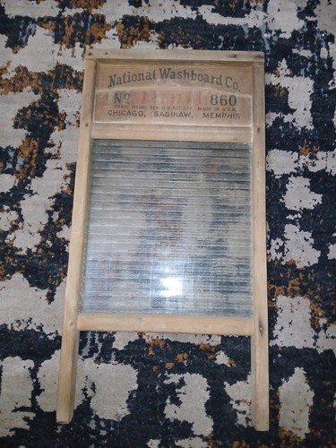 Vintage national washboard - washboard, co