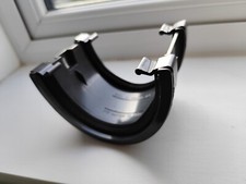 Deep Flow Gutter Union Connector Dark Grey 117mm