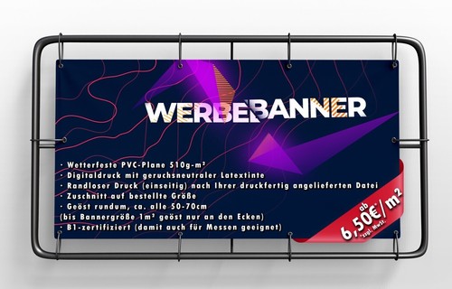 Advertising banner - banner,