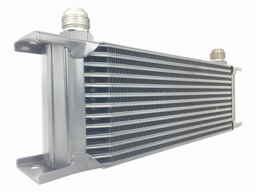 Oil cooler silver - silver, row