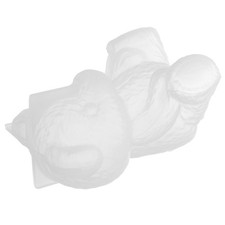  2 Pcs Chocolate Moulds Silicone Bear Baking Mold Candles Making Molds