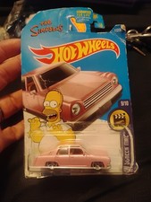 DIECAST HOT WHEELS THE SIMPSONS HW CITY THE SIMPSONS FAMILY CAR NEW FOR 2015