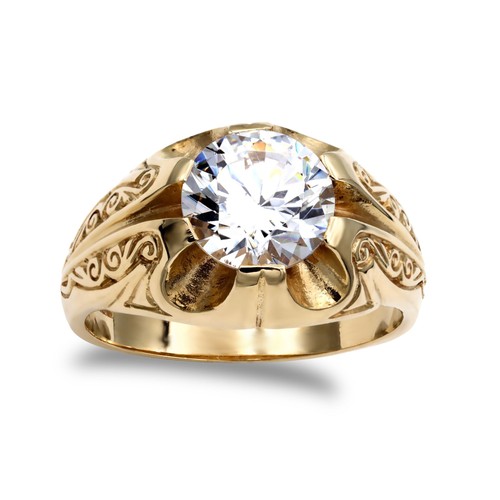 Mens 9ct gold - gold, jewelco