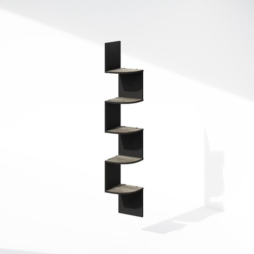 Furinno tier floating corner - furinno, 5-tier