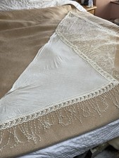 Cream Lace Ladies Scarf Shawl
