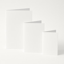 Pre-Scored White Card Blanks – A5 A6 7x5 – 250gsm to 500gsm – Crafts & Invites
