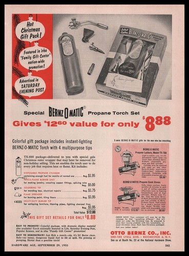 1955 otto bernz rochester new - 1955,