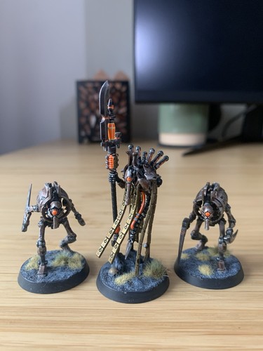 Warhammer 40k painted necron - 40k,