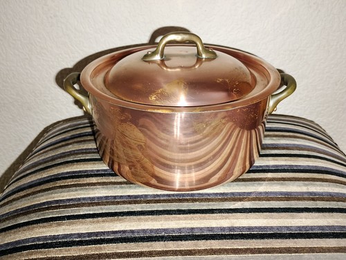 French solid copper lidded - french,