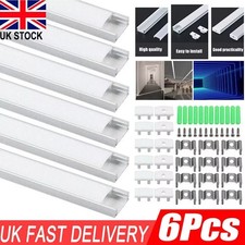 6 Pack LED Aluminium Channel