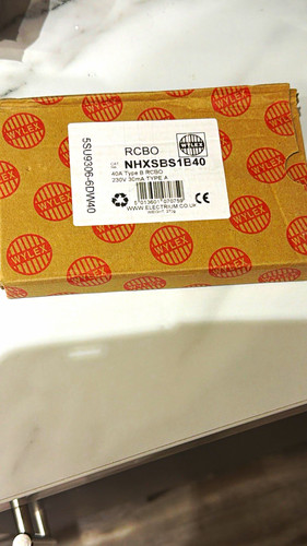 Wylex nhxsbs1b40 rcbo 40a type - rcbo,