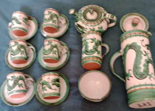 Tintagel pottery dragon - tintagel,