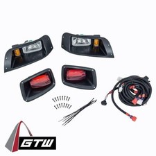 EZGO TXT Golf Cart Headlight & Tail Light Kit 1996-2013 Petrol and Electric