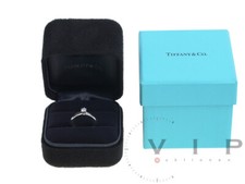 TIFFANY & CO SETTING RING PLATINUM 0.18ct. DIAMOND BRILLIANT 950 PLATINUM DIAMOND