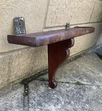 ANTIQUE VINTAGE WOOD WOODEN WALL SHELF