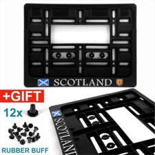 Square trailer number plate