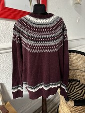 M&S Men’s Burgundy Chunky