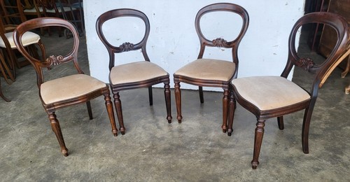 Antique repro balloon back - 4,