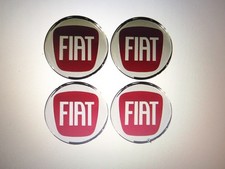 Fiat Chrome  Red Adhesive