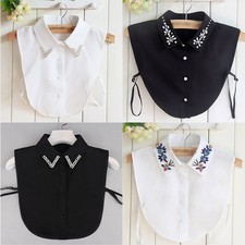 Womens False Collar Half Shirt