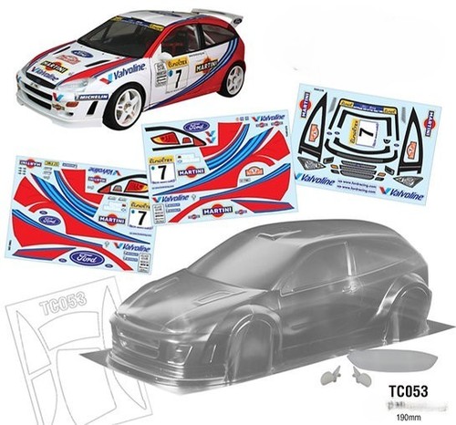 Car clear body - rc, 1/10