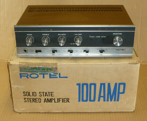 Rotel 100amp stereo - rotel, integrated