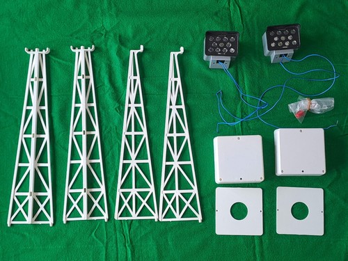 Pair subbuteo floodlight - subbuteo,