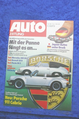Car magazine ford fiesta - magazine, 4/82