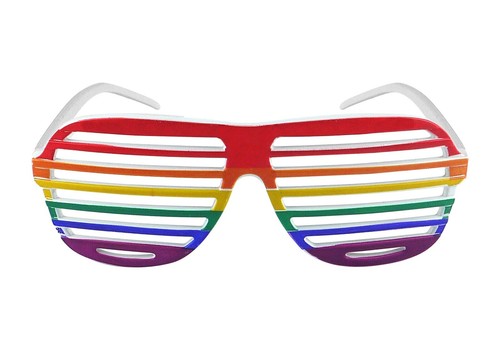Pairs pride rainbow shutter - 2,