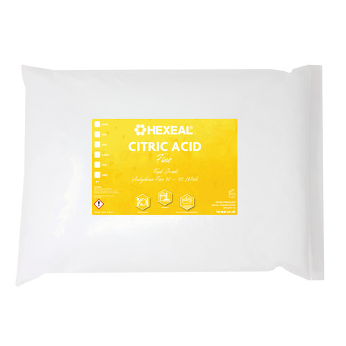 Hexeal citric acid 5kg - acid,