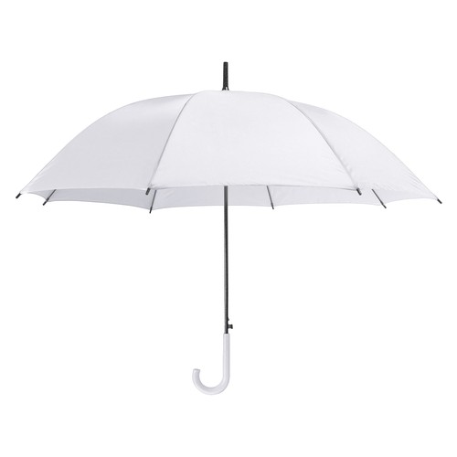 White wedding umbrella large - umbrella,