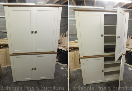 Large painted door linen - 2,