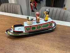 Rare Vintage Rosie And Jim Canal Narrowboat Barge Boat Playset With Figures VGC