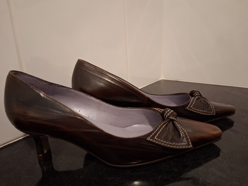 Ladies brown van dal - brown,