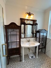 Vintage Solid Mahogany