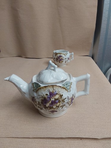 Vintage miniature teapot jug - vintage,