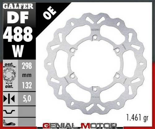 Galfer front brake disc wave - disc,