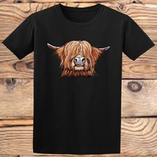Highland Cow Children Milk Farm Scottish   Kids T-Shirt #DG #P1 #PR