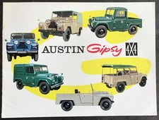 AUSTIN GIPSY MK II 4x4 Sales Brochure c1962 #1873/A