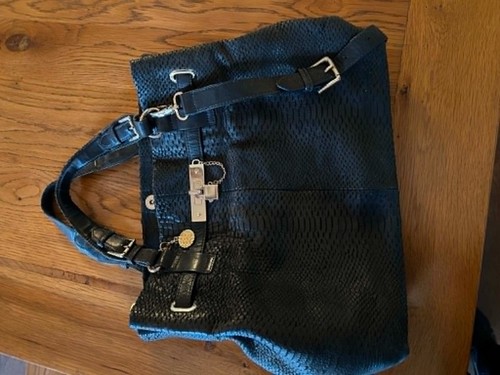 Reiss leather bag detachable - leather, (detachable