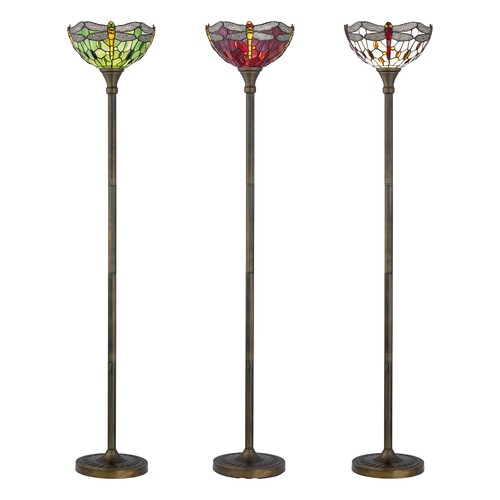 Tiffany floor lamp dragonfly - floor,