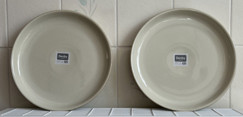 Denby linen coupe dinner - 2, x