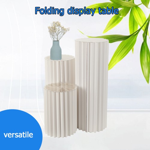 White paper pillar vase - white,