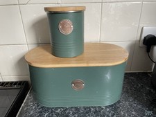 Bread bin and - bin, caddy