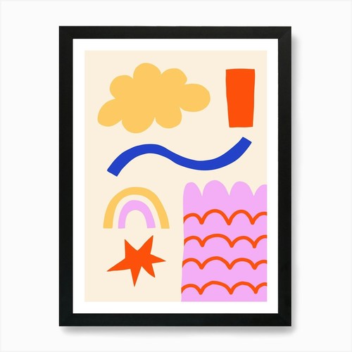 Boho abstract sublimation - abstract,